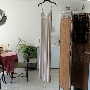 Spaghetti Strap Wide Leg V Neck Jumpsuit Made in Italy Up to XL